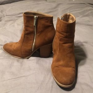 Brown booties size 8.5!
